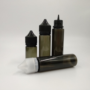 Cheap 30ml PET Liquid Plastic Squeeze Dropper <b>Bottle</b> Childproof Tamper Proof Cap Empty for Hair Oils Medicine Customizable Color - Product Image 5