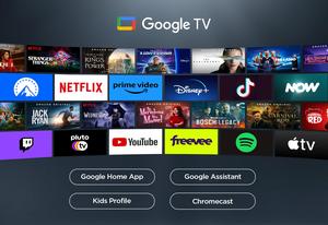 43 Inch LED Smart HD HDTV Frameless 60Hz 1080P Android Wireless WiFi <b>Portable</b> Black Wide Screen Television - Product Image 2