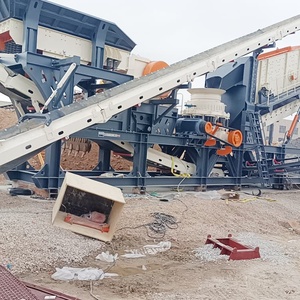 Estación de trituración móvil de cuatro combinaciones para cantera de 1000 t/h 0-5/5-15/15-30/30-45mm con PLC - Product Image 5