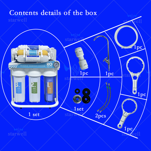 Starwell 3.2-gallon RO áp lực điện kiềm nước Ionizer 42W nhựa Carbon thép tự làm sạch khách sạn hộ gia đình - Product Image 5