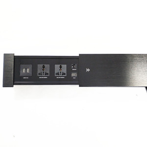 Universal Plug Sliding Open Desktop Power <strong>Socket</strong> with USB Port /electrical Sliding <strong>Cover</strong> Power <strong>Socket</strong> Box Tabletop <strong>Socket</strong> 16A CE - Product Image 3