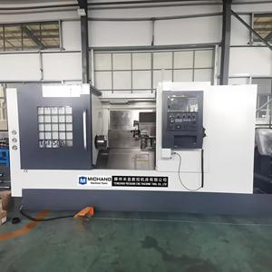 Tour <span class=keywords><strong>CNC</strong></span> automatique TCK56A à lit incliné et voie de guidage linéaire Système de contrôle GSK/Fanuc/Syntec Centre de tournage 220V - Product Image 2
