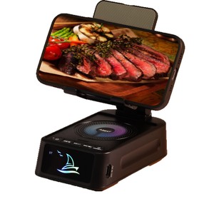 F20pro Phone Stand <b>Speaker</b> 3.15x5.39inch Colorful Led Light Car Outdoor Use - Product Image 3