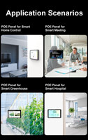 Terminal Android NFC yang Dipasang di Dinding 8 Inci LTE Wi-Fi Poe Layar Sentuh Tablet untuk Pelacakan Waktu Pembaca NFC Tablet PC OEM yang Dipasang di Dinding