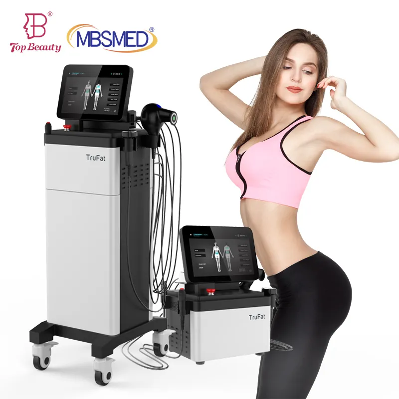 Ems Stimulator otot Trushape Pelangsing Tubuh lemak Rf Pengencang Kulit terapi monopoli Rf mesin pelangsing kecantikan