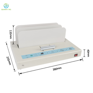 Máquina <span class=keywords><strong>de</strong></span> Encuadernación con Pegamento Termofusible <span class=keywords><strong>de</strong></span> Escritorio Quanheng QH-500 A4, Encuadernadora Eléctrica con Pegamento Térmico para Documentos <span class=keywords><strong>de</strong></span> Oficina, Encuadernación <span class=keywords><strong>de</strong></span> Libros <span class=keywords><strong>de</strong></span> Oferta - Product Image 6