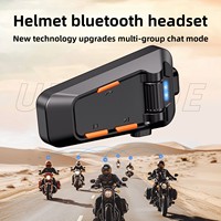 Nouveau Casque Intercom Multi-personnes Supra-auriculaire 6.0 Étanche IPX5 Réduction de Bruit ENC Autonomie de 25H Double Connexion Type-C
