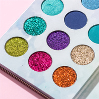 Palette de fards à paupières scintillants et mats Beauty Glazed 105 couleurs, vente en gros, pigment scintillant pour maquillage, palette de fards à paupières smoky
