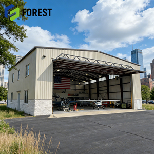 Hangar para Aviones de Estructura de Acero Prefabricada, Personalizado, Duradero y Aislado, con Servicio de Diseño - Product Image 1