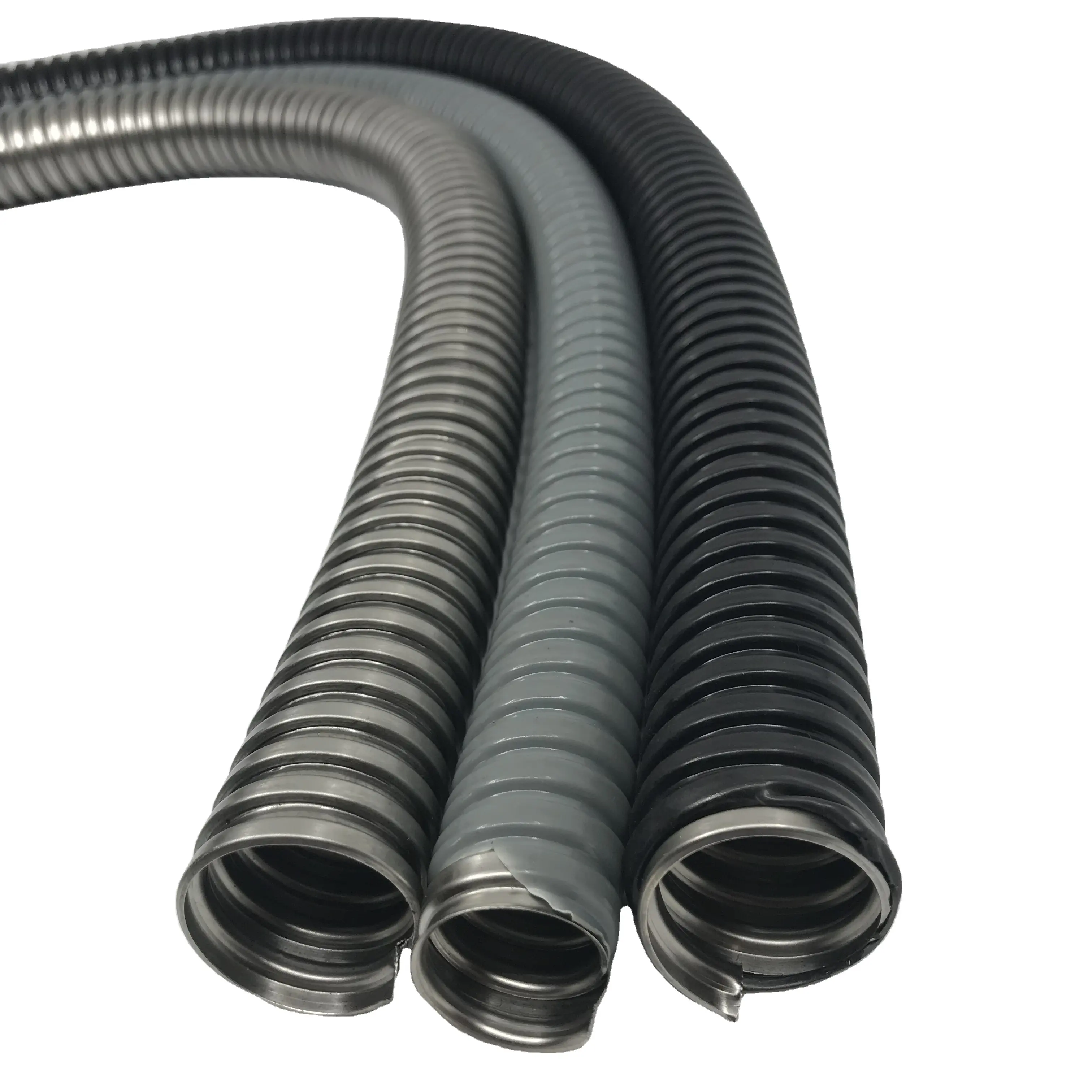 waterproof flexible conduit PVC coated flexible metal electrical conduit pipe hose tube