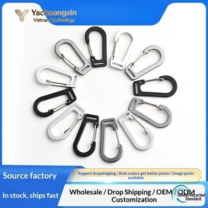 Stainless Steel Carabiner Polished Finish <b>Hook</b> for Outdoor Use - Product Image 6