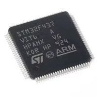 Nouvelle puce microcontrôleur IC MCU 32 bits STM32F437VIT6 d'origine, Lqfp100 STM32F437VIT6TR, circuit intégré