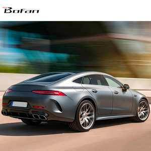 Kit carrosserie style <span class=keywords><strong>AMG</strong></span> GT63 S pour <span class=keywords><strong>AMG</strong></span> <span class=keywords><strong>GT</strong></span> <span class=keywords><strong>4</strong></span> <span class=keywords><strong>portes</strong></span> X290 <span class=keywords><strong>2021</strong></span>+ – Pare-chocs avant, diffuseur arrière, jupes latérales – Ajustement direct, non peint, en PP - Product Image 3