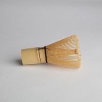 Fouet à thé en bambou 100% naturel fait à la main personnalisé Fouet à matcha en bambou Ensemble de thé Matcha traditionnel chinois Chasen 120 broches