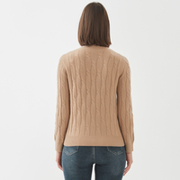 Cardigan long en tricot à imprimé léopard pour femme, automne-hiver, décontracté