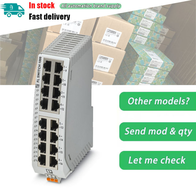 1085255 Phoenix Contact Industrial Ethernet Switch Module FL SWITCH 1016N Phoenix Contact 1085255