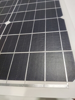 Panneaux solaires monocristallins semi-flexibles portables en gros de Chine, accessoires de voiture, panneaux solaires minces et enroulables de 200 W pour le camping en plein air