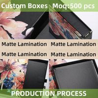 Boîtes rigides magnétiques personnalisées avec logo pour foulards, vêtements, cravates, emballages cadeaux pour les fournisseurs de vêtements et de détail