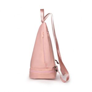 Sac à dos de voyage multifonctionnel en nylon, sac de sport Oxford grande capacité avec compartiment à chaussures individuel – Vente chaude usine BSCI - Product Image 2