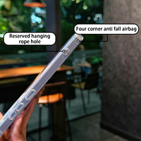 Magnetic Feather Wireless Charging Handy hülle für Samsung für Galaxy S23/S24/S25 Edge Handy hülle Laser Holo graphic