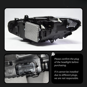 Phares avant laser style Ikon Plug and Play 24V, feux de jour DRL, clignotants LED, phares de mise à niveau pour <span class=keywords><strong>BMX</strong></span> <span class=keywords><strong>M3</strong></span> M4 F80 F82 F32 - Product Image 6