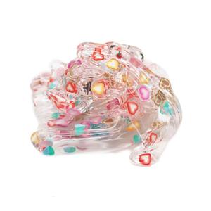 Nouveaux produits tendances drôles fous clair fruits gelée mastic Slime jouet boue de cristal transparente - Product Image 4