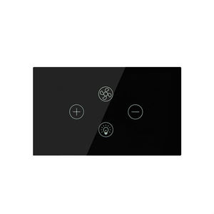 SMARSECUR WiFi Smart Fan Light <b>Switch</b> Tuya Smart Alexa Voice Control WiFi Fan <b>Lamp</b> <b>Switch</b> - Product Image 1