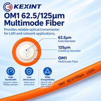 Câble de raccordement à fibre optique multimode KEXINT OM1 62,5/125 µm ST vers SC LSZH