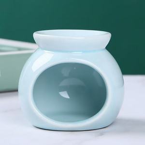 Wholesale Nordic Small Custom Ceramic Candle Burner Porcelain <strong>Oil</strong> Burner - Product Image 2