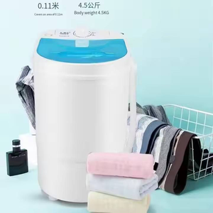 <span class=keywords><strong>Lavadora</strong></span> <span class=keywords><strong>Portátil</strong></span> Mini Semiautomática con Enchufe, Adecuada para Lavar Ropa Interior y Artículos Pequeños - Product Image 4
