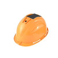 Casque de sécurité d'été à turbine ABS léger à six ventilateurs Bandeau réglable à haute résistance aux chocs Conception de type V Refroidissement ventilé