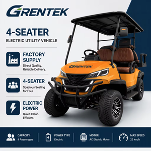 Chariot de golf électrique silencieux pour les zones touristiques et les terrains non publics – Équipement de réception OEM - Product Image 2