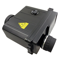 Télémètre laser professionnel 8000m avec support pour lunette, batterie rechargeable et étui rigide