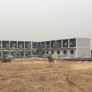 Casas de contenedores de paquete plano prefabricado múltiple para oficinas/refugios/tiendas - Product Image 3