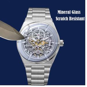 Reloj Mecánico de Lujo de Edición Limitada en Latón con Logotipo Personalizado, Correa de Oro Amarillo, Automático Japonés, Acero Inoxidable, Resistente al Agua - Product Image 6