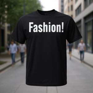 Camiseta con cita ironica de Fashion Statement, color negro, unisex, talla mediana para adultos - Product Image 3