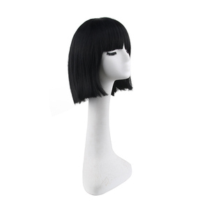 Peluca de Cosplay sintética de alta calidad, personaje de Anime Ichimatsu Kohina, Bob corto negro, fibra resistente al calor, bonitas pelucas de belleza - Product Image 2