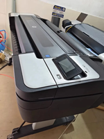 90% nuevo HP T1708 790 1100 770 2300 Plotter de corte de red inalámbrica A0 _ A1 Plotter de inyección de tinta de gran Color HP T1708 Plotter de 44 pulgadas
