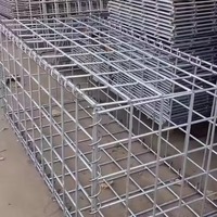 Prix des murs en gabions en fil de fer galvanisé, revêtement PVC, remplis de pierres, soudés, boîte en gabion