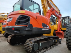 Mini-excavatrice d'occasion Doosan DX60, poids opérationnel 6 tonnes, modèle 2022, godet 0,45 m, puissance 90 kW, faible nombre d'heures, à vendre - Dx60-9c - Product Image 6