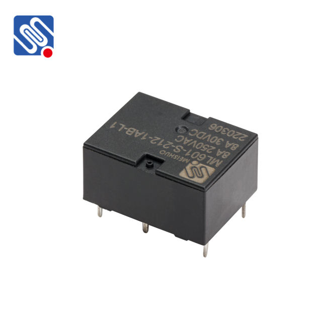 Meishuo ML601 Miniature 6/8-Pin Relay Car Immobilizer High Power Contact Load for Office Equipment Household Appliances