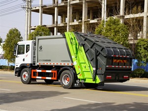 Meilleures ventes : Camion compacteur de déchets lourd Dongfeng 4X2 10/15m³ pour projets d'assainissement urbain - Product Image 5