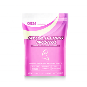 Inositol en Polvo OEM para Equilibrio Hormonal y Salud Ovárica, Almacén FBA Optimizado, Suministro Estable, Prueba COA de Terceros - Product Image 1