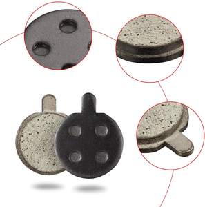 Nuova immagine pastiglie freno Scooter ruota posteriore per Xiaomi Pro e Pro 2 piastre di attrito Scooter elettrico pastiglie parti Scooter - Product Image 3