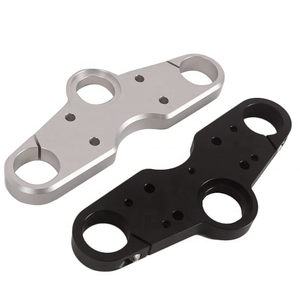 บริการงานกลึง CNC ผลิตแผ่นยึดสามเหลี่ยมโช้คหน้าอะลูมิเนียมสำหรับ <span class=keywords><strong>BMW</strong></span> <span class=keywords><strong>R75</strong></span> R80 R90 R100 - Product Image 1