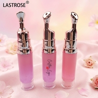 Baume à lèvres végétalien hydratant et repulpant, à pigmentation intense, changeant de couleur, saveur fruitée, avec applicateur à pression, marque privée, effet gloss et beurre pour les lèvres