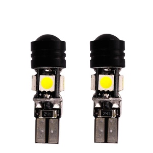 Ampoules Led haute qualité T10 Canbus 4 SMD 5050 + 1.5W, objectif Led 150ma, sans erreur, COB 4SMD, plaque d'immatriculation de <span class=keywords><strong>Parking</strong></span>, tuning de voiture, ampoules - Product Image 1