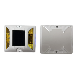 Алюминиевый 6-светодиодный-алюминиевый-Солнечный-дорожный-маркер, солнечный дорожный стержень, мигающий дорожный отражатель Ip 68 тротуаров - Product Image 4