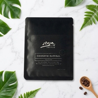 Pochette personnalisée YAEPACK en BOPP/VMPET/PE Mylar à trois soudures latérales, étanche à l'humidité, pour aliments pour bébés, café, avec bec verseur, logo et rabat, emballage instantané