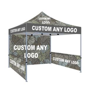 High Quality Customized 10*10 Popup <b>Canopy</b> Advertising <b>Tent</b> Peak Banner Fire Retardant Waterproof for Tradeshow Giveaways - Product Image 4